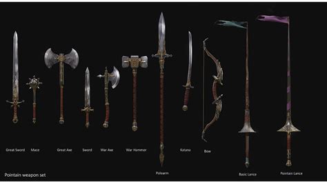  Weapons in Conan Exiles. Non-craftable weapons are random loot from NPCs or chests. Damage is the amount of health damage inflicted on a naked character (no armor), without skill point, and with a 100% damage modifier. Note that weapons crafted with the help of a bowmaker, bladesmith or confessor thrall will get additonal damage. To get the latest revision of this page, use Purge or Purge ... . 