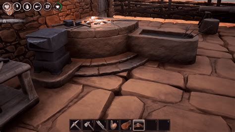 Conan exiles blacksmith bench. In Conan Exiles you can “recruit” certain NPCs to be your followers. This includes non-human pets as well, however, given that in the current iteration of the game most pets are the equivalent of garden gnomes that people place on their lawn for decoration (meaning they’re just too weak in most cases) this guide will be focusing ... 
