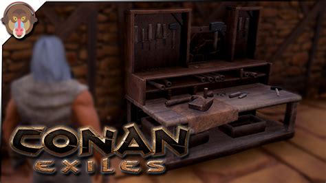 Conan exiles campaign armorer's bench. Creating armor, particularly metal armor, requires a large number of exotic tools. This armormaking bench can be used to create anything from the lightest leather armor to hardened steel armor. Provided that the raw materials are available, of course. Armorer Improved Armorer's Bench Campaign... 