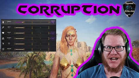 Conan exiles corruption. That way you can teleport across the map, put all your resources in the proper stations and be cleaned of corruption and ready to go out again without needing to pause. Faster corruption reduction. No ROI on running 2x dancers solely for corruption reduction. You get to the 10 buff in seconds with 1. 