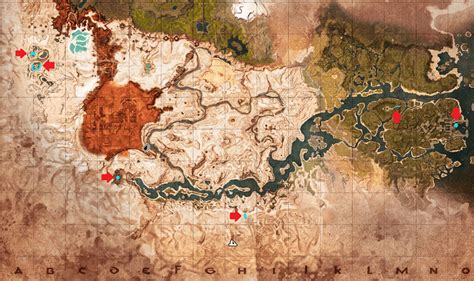 Conan Exiles Map - All Legendary Chests, Collectible