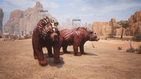 An Giant Bear is a creature in Conan Exiles on the Isle of S