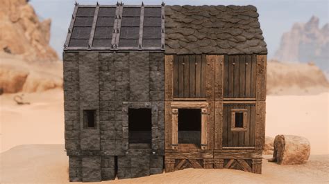 Black Ice-Reinforced Wood is one of the hardest building materials that can be created in the Exiled Lands. Weapons barely chip it and even explosive powder is not enough to weaken it in a single blow. Siege weapons or divine intervention are really the only way to bring down walls this strong.. 