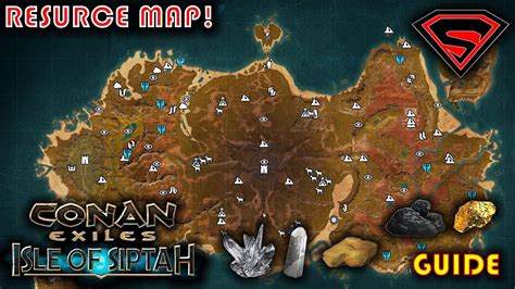 in this video I show your The Most Efficient Places For Resources in conan exile isle of siptah!before I made a video about the most Efficient locations to f...