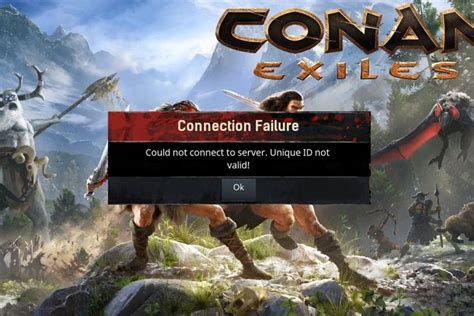 Conan exiles unique id not valid. Has anyone gotten this message when trying to log in, and what's my Unique ID? I also got a message that said I needed a DLC to log in buy I looked at my list and I have all DLCs. 