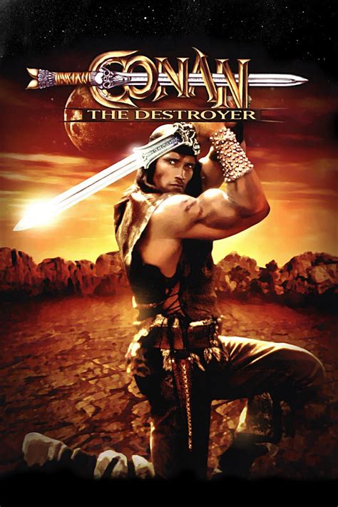 Conan the destroyer movie. Conan the Destroyer: Official Poster Magazine Magazine Front Cover: Collage of Movie Arnold Schwarzenegger returns in all-new sword-and-Sorcery adventure as Conan, the savage Cimmerian created by Robert E. Howard. 