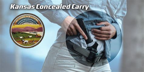 Kansas is a constitutional carry state, and as such, a conc