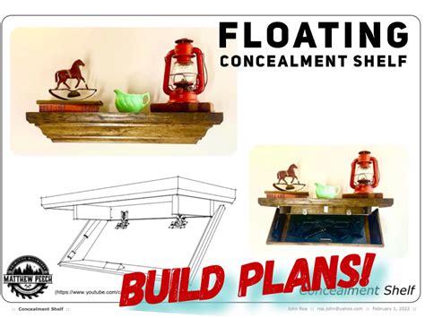 Concealment shelf plans. Things To Know About Concealment shelf plans. 