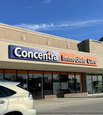 Specialties: Concentra Urgent Care medical centers give you and your family a convenient, affordable alternative to the emergency room when your medical condition can't wait but isn't life-threatening. We do not require appointments for urgent care, and because we know that families are busy, many of our locations have evening and weekend hours too. Our …. 