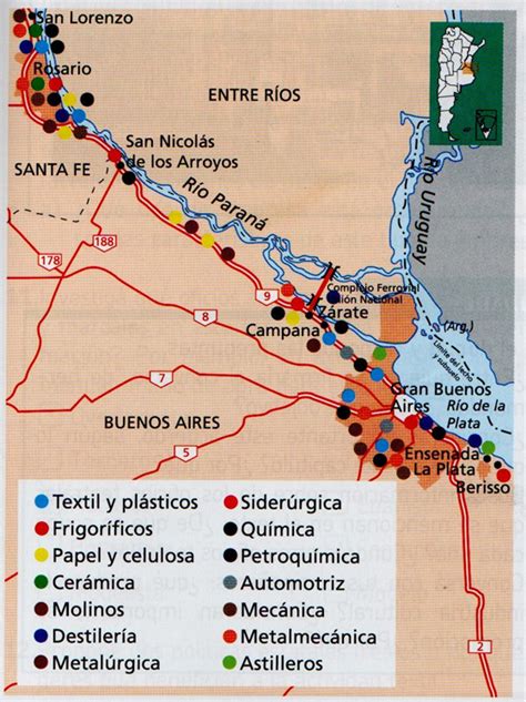 Concentración territorial de la industria en argentina. - Historia de la provincia del paraguay de la compañía de jesús..