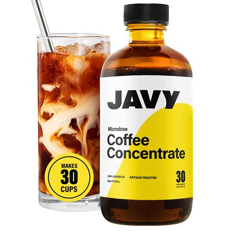 Concentrated coffee liquid. Coffee to the Moo V2 - Nitro Cold Brew Pocket Coffee Concentrate with Rose Collagen, Vitamin C, Hyaluronic Acid for Hair, Skin, Nails, Single Serve Recyclable Canisters, 12 Cups. Canisters, Liquid 1 Count (Pack of 12) 314. $3509 ($2.92/Count) Save more with Subscribe & Save. Save 20% with coupon. 