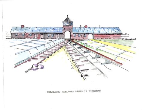 Concentration Camp Drawing