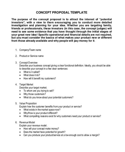 Concept Proposal 16+ Examples, Format, Pdf Examples