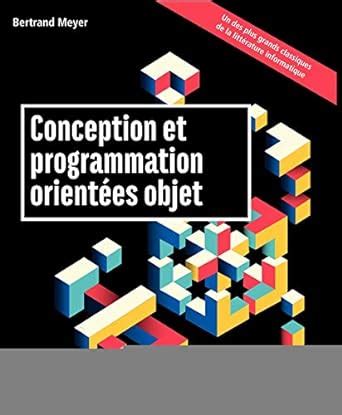 Conception et programmation orientées objet