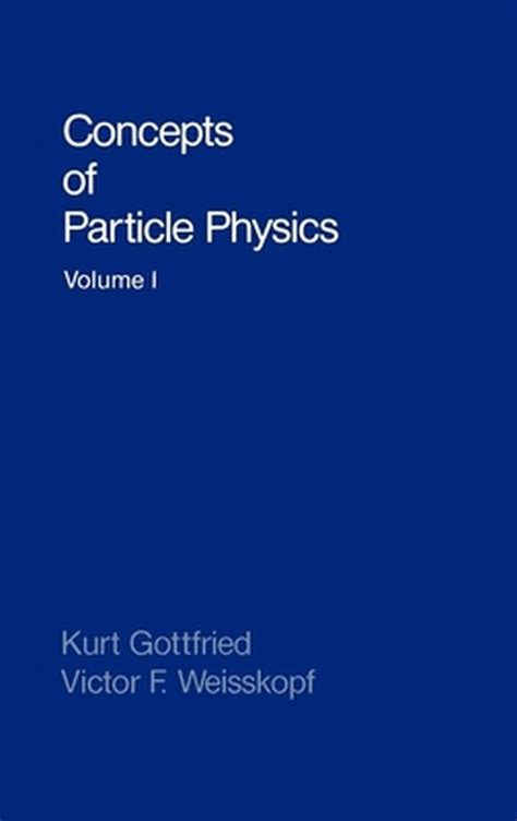 Concepts of particle physics volume ii. - Oracle application server web cache administrator guide.