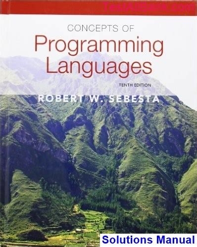 Concepts of programming languages solution manual 10. - Macmillan english 3 guía del profesor.