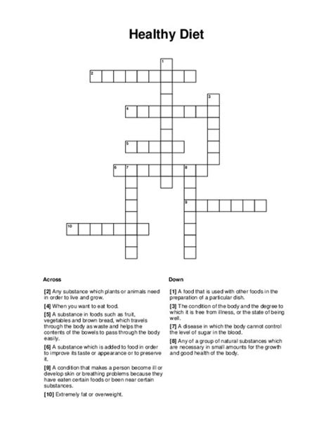 Search for crossword clues found in the NY Times, Daily Celebrity, Daily Mirror, Telegraph and major publications. ... Concern of many a dieter; Dieter's request .... 