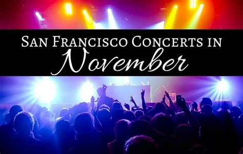Concert in november. Things To Know About Concert in november. 