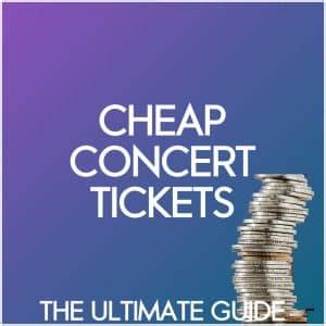 Concert tickets cheap. Things To Know About Concert tickets cheap. 