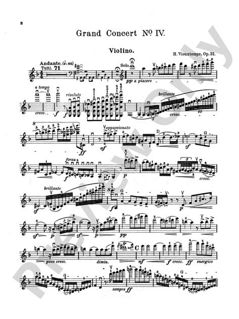 Concerto In D Minor Violin 4