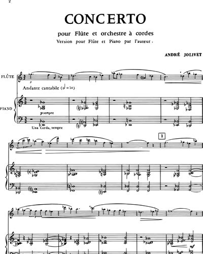 Concerto gioioso, pour flûte, cordes et piano. - Zf transmission repair manual s 5.