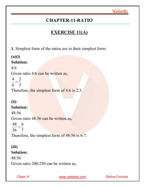 Concise Mathematics Class 6 ICSE Solutions for Chapter …