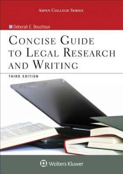 Concise guide to legal research and writing 2nd edition. - Risposte a problemi di pratica della misurazione scientifica.