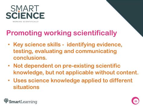 Conclude and evaluate - Working scientifically - KS3 Science