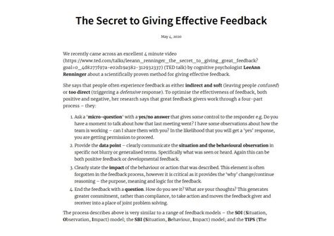 structure for giving