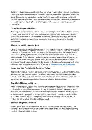 Conclusion: Safeguarding Your Amex Card with Knowledge