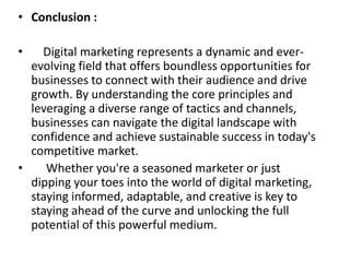 explanation for market