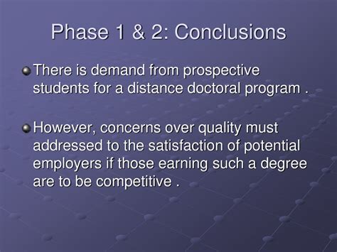 Conclusions: Distance from patient's