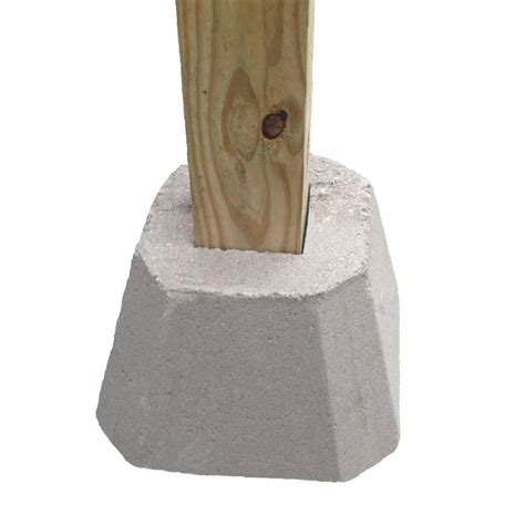 Concrete Post Blocks For Decks Home Improvement