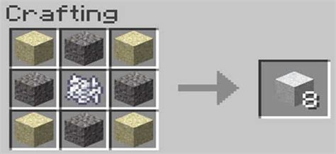 Concrete Powder in Minecraft