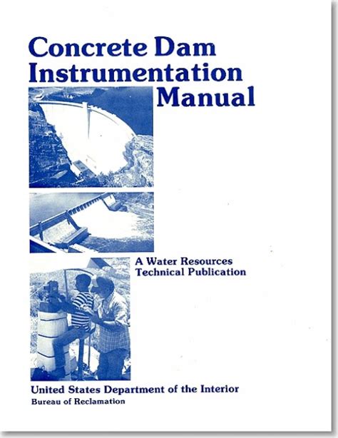 Concrete dam instrumentation manual 1st reprinted. - 2009 audi tt speed sensor manual.