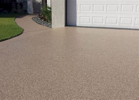 Concrete driveway paint. With the right touch, it can also boost curb appeal and reflect your aesthetic. Painting your concrete driveway is an effective and affordable way to achieve this transformation. … 