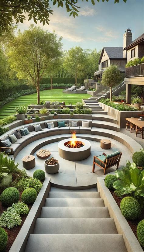 Concrete fire pit ideas.  Despite the visual Feb 4, 2025 · Fire pits ...