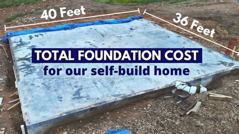 Concrete foundation cost. The median expense for a concrete foundation ranges from $6,120 to $18,480 or more, equating to approximately $8.16 to $12.36 or more per square foot, encompassing both material and installation charges. The ultimate cost is contingent upon factors like the slab’s dimensions, thickness, and the incorporation of additional reinforcements like ... 