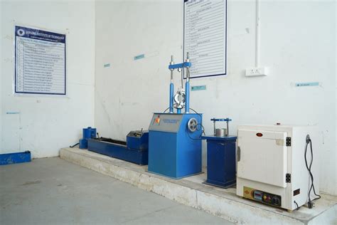 The laboratory will test the concrete cylinders at 7, 14, 28, and occasionally 56 days after field installation to determine compressive strength at those curing intervals. This is accomplished using a device that applies force to the ends of the concrete cylinder until it breaks under the load.. 