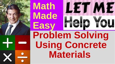 used in concrete problem solving. • Identify common pr
