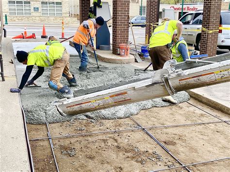 Concrete service. We'll discuss your project thoroughly before providing a free estimate. Our concrete contractors will then pour your patio, foundation or driveway. Schedule an appointment now for concrete services in Warminster, Allentown, Levittown, PA and the Tri-State area by calling 267-912-1504. 