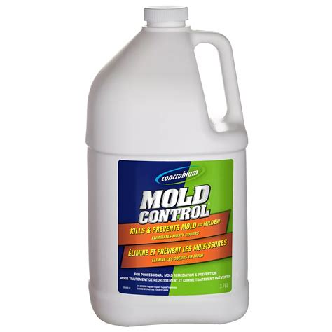 Concrobium mold control. Follow stain removal with another application of Concrobium Mold Control to prevent mold from returning. Concrobium Mold Stain Remover employs peracetic acid (PAA), a highly effective oxidizing agent for mold and bacterial stains. Upon mixing, the patented enzyme-driven process generates peracetic acid of 2%, an … 