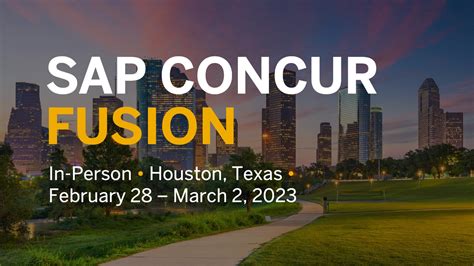 Concur Fusion 2023 Houston