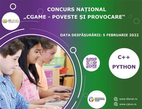 Concurs National de programare “CGame – poveste si ... - ITLevel