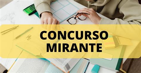 Concurso Mirante BA: SAIU! Até R$ 10 mil! Veja aqui