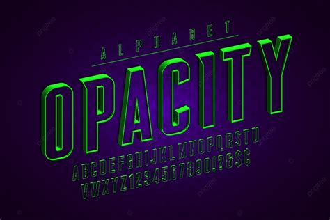 Condensed 3d Display Font Design Poster Template Download on Pngtree