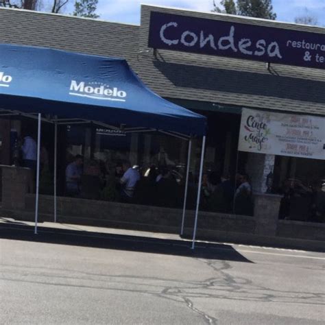 Aug 15, 2020 · Condesa restaurant Mexicano. Unclaimed. Review. Save. Share. 46 reviews #3 of 39 Restaurants in West Warwick ££ - £££ Mexican Vegetarian Friendly Vegan Options. 721 Quaker Ln, West Warwick, RI 02893-2125 +1 401-349-3935 Website Menu. Closed now : See all hours. . 