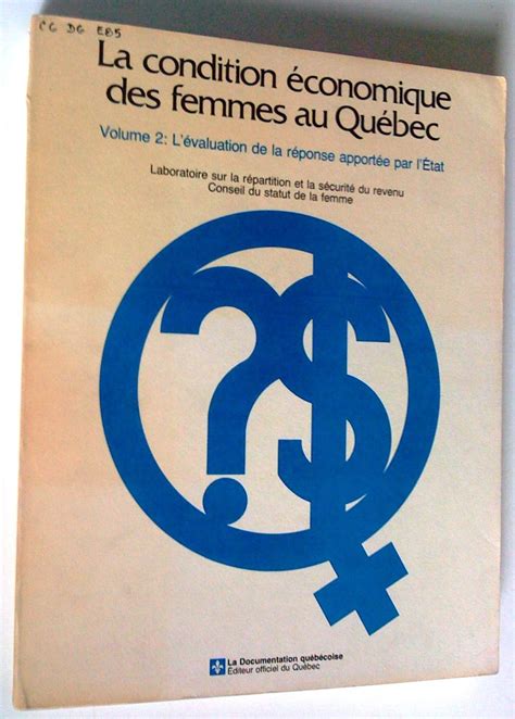 Condition économique des femmes au québec. - Technology planning and management handbook by philip j brody.