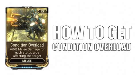 Condition overload price. All. Maxed. Price: 30 platinum | Trading Volume: 8 | Get the best trading offers and prices for Condition Overload. 