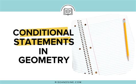 Conditional Statements in Geometry Rise and Sine